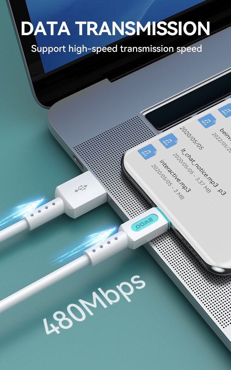 X235 L Câble de chargement USB pour téléphone iPhone 2,4 A