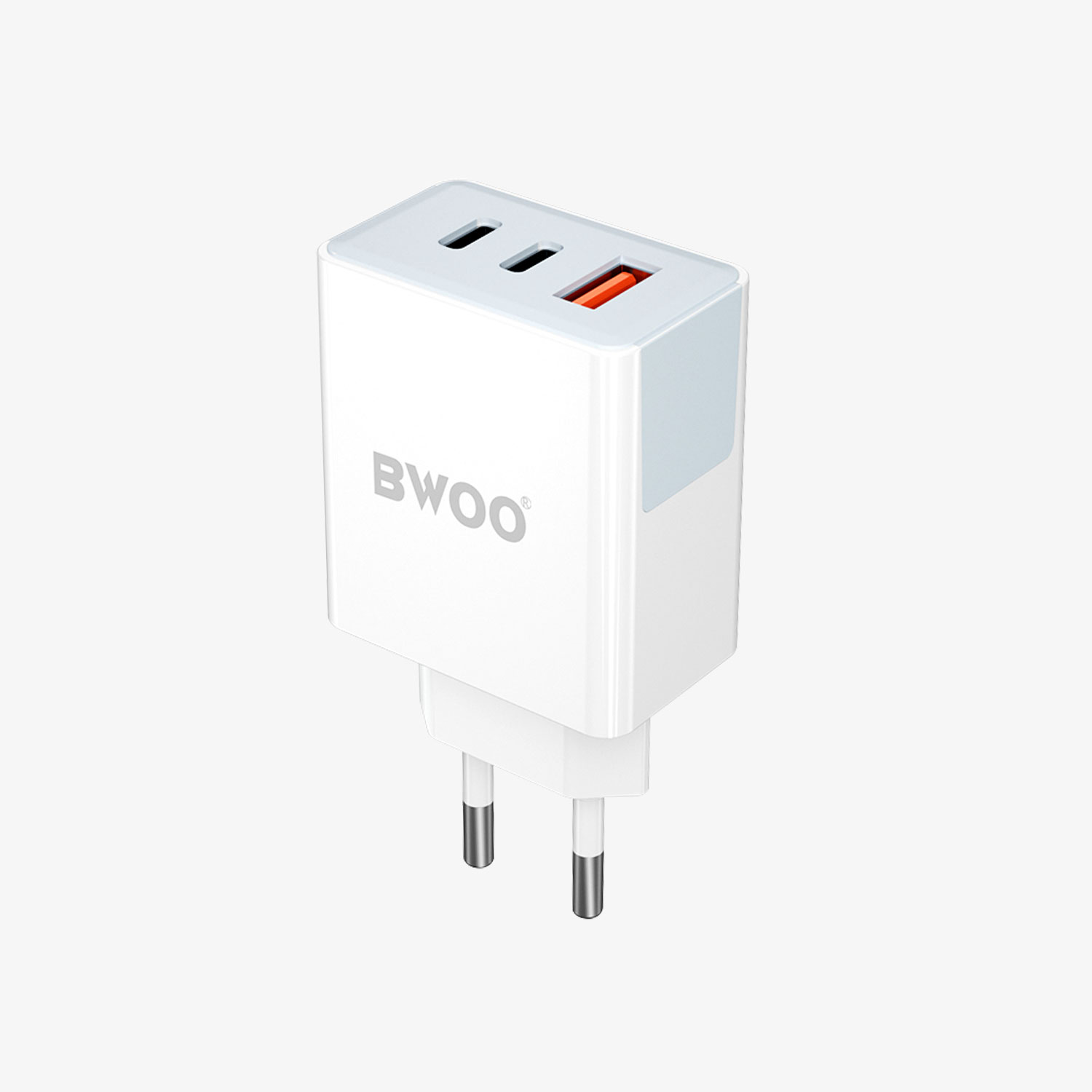 BO-CDA133 Chargeur mural rapide pour téléphone USB-C + USB-A 40 W 3 en 1