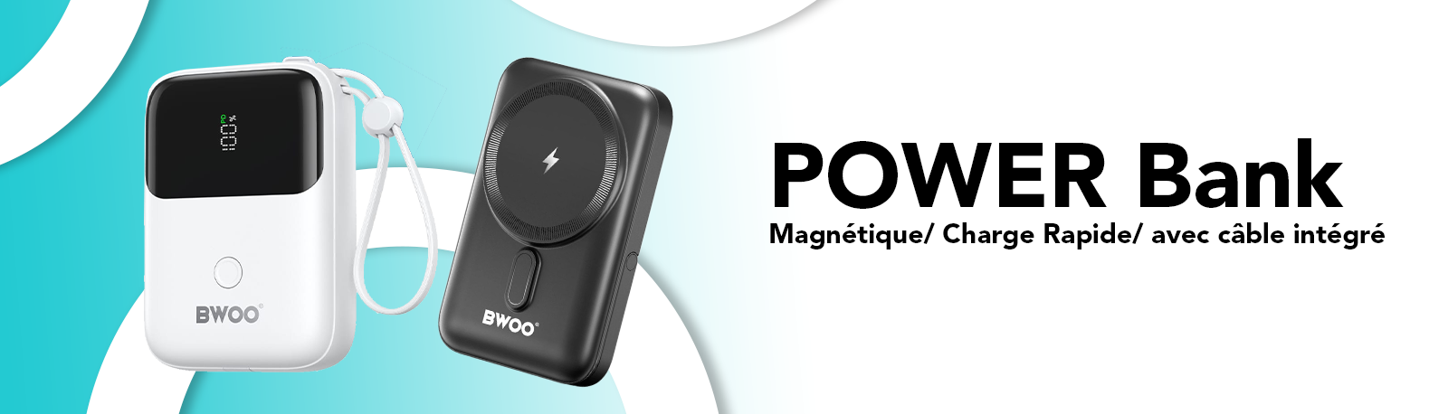 Bannière Power bank