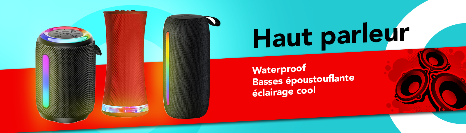Bannière Bt speaker