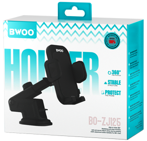 BO-ZJ125  Support de téléphone portable pour tableau de bord de voiture