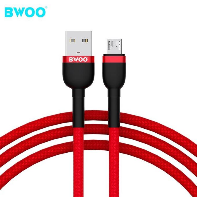 BO-X166V Bwoo Cable Micro USB ultra rapide 2.4