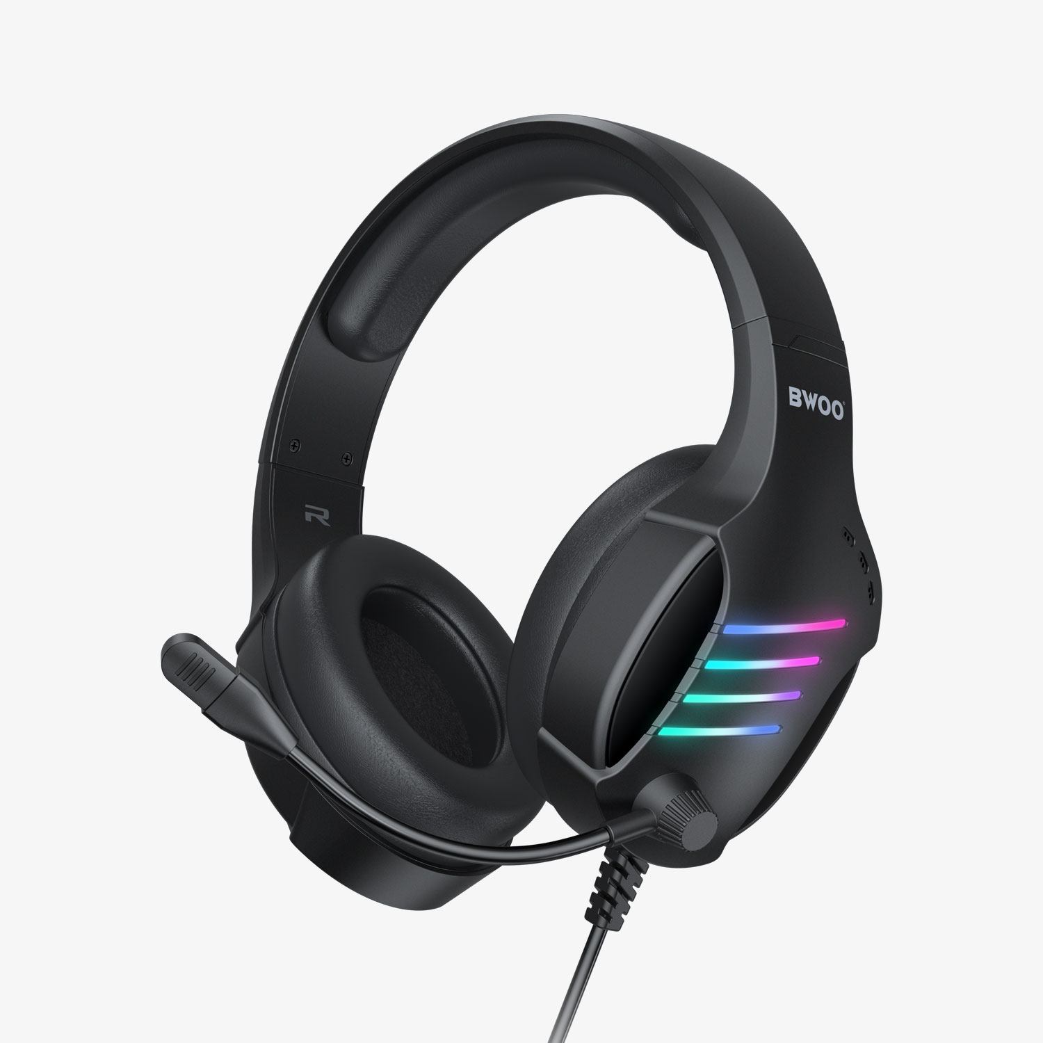 BX022 Casque de jeu filaire avec son stéréo et micro