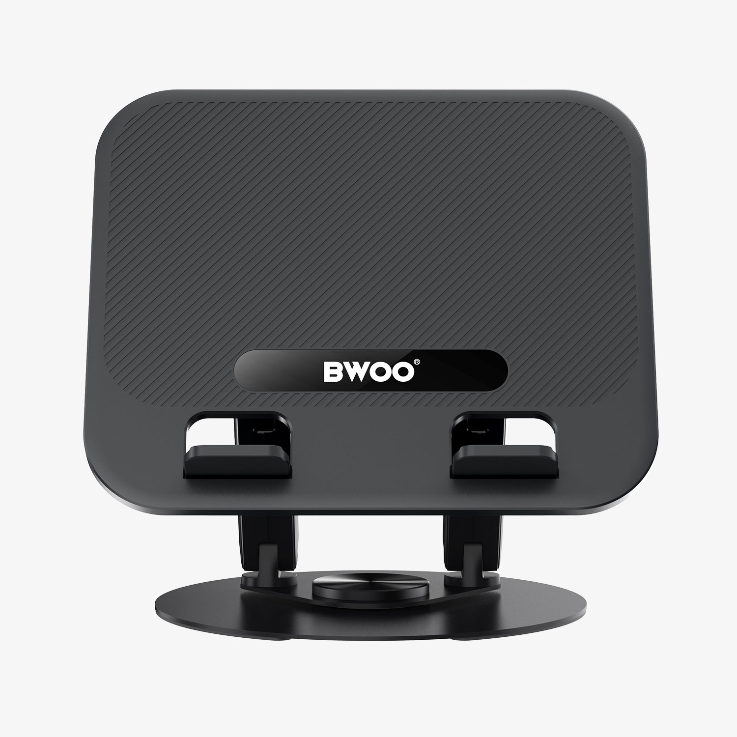 Support d'ordinateur / Support de tablette de bureau pliable en alliage d'aluminium, rotation à 360°