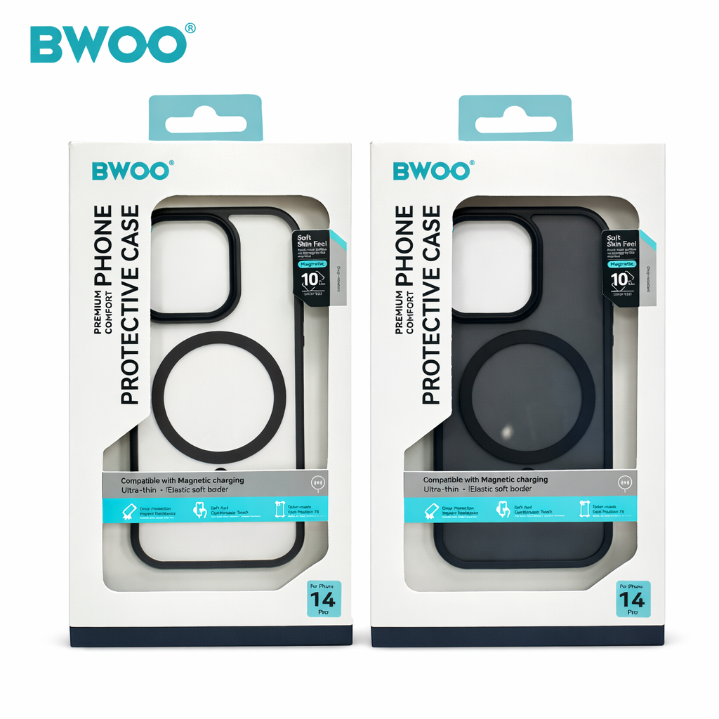 Coque de protection intégrale BWOO pour iPhone 14 Pro